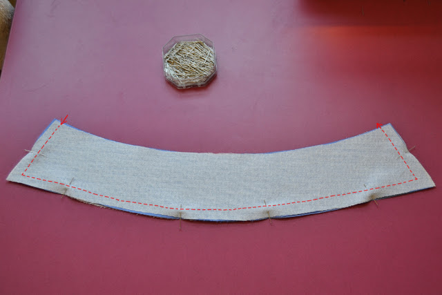 shirt collar, tutorial, undercollar, uppercollar