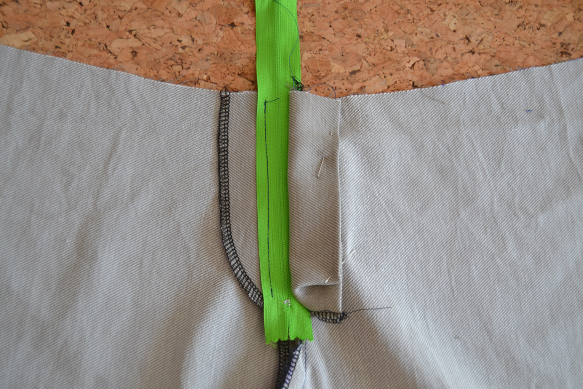 Fly Front Zip Tutorial - SEW IT WITH LOVE I Sewing classes