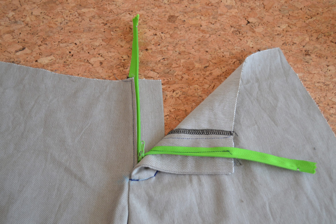 How to sew a fly front zipper Pauline Alice