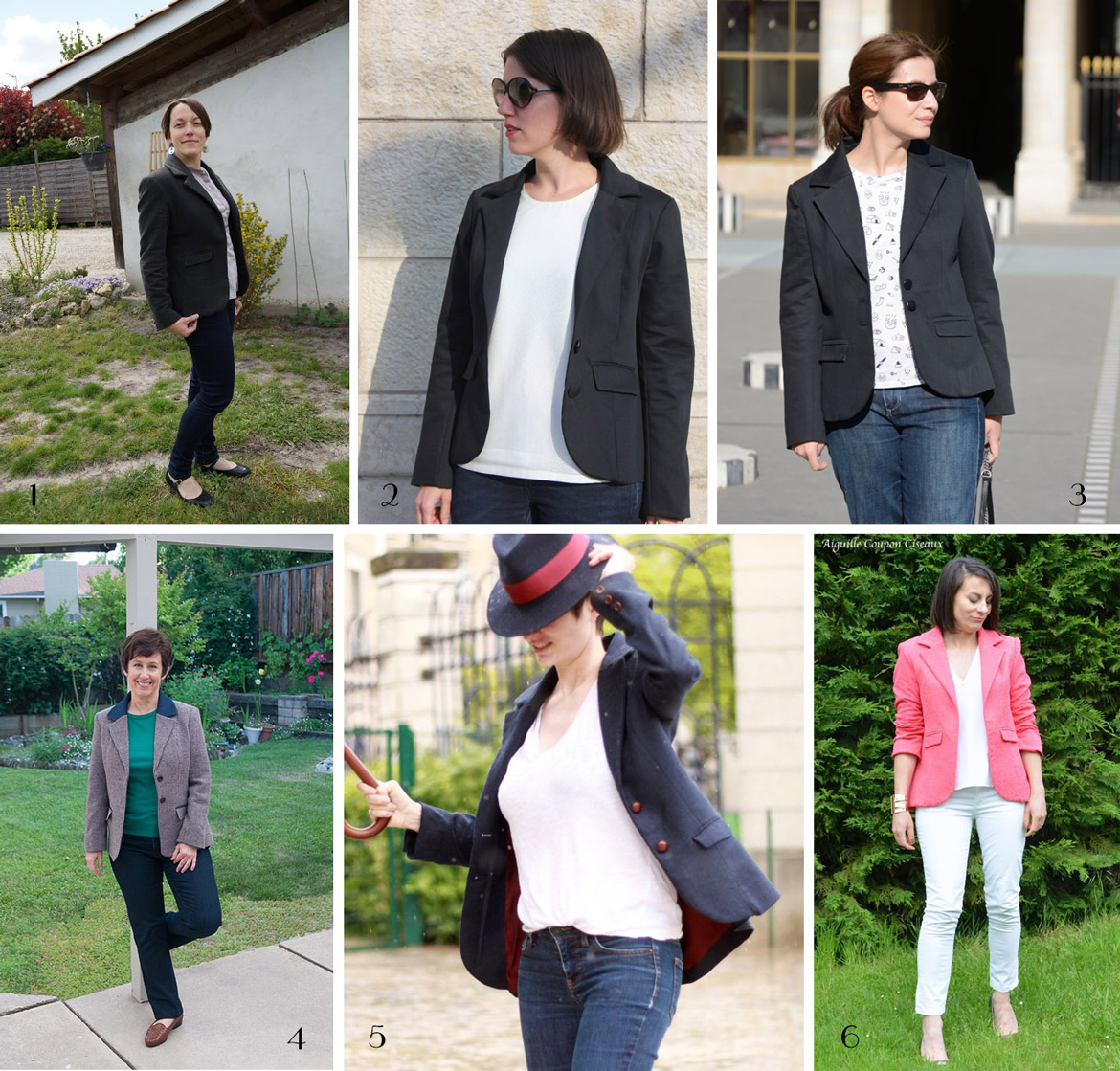 Saler jacket pattern testers