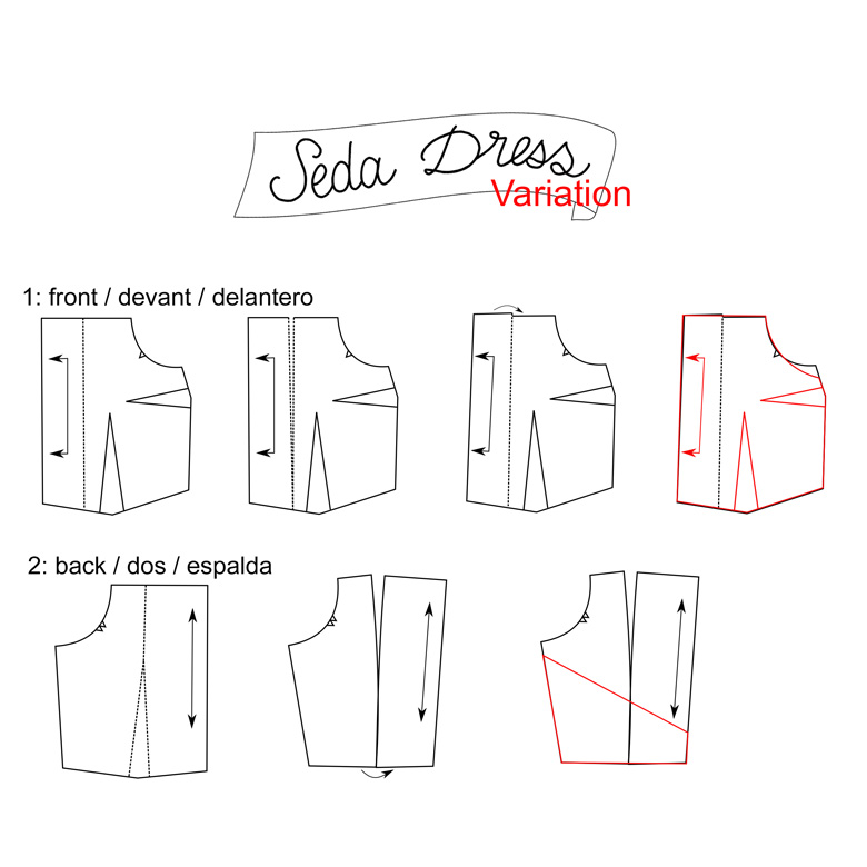 tutorial vestido seda con espalda cruzada