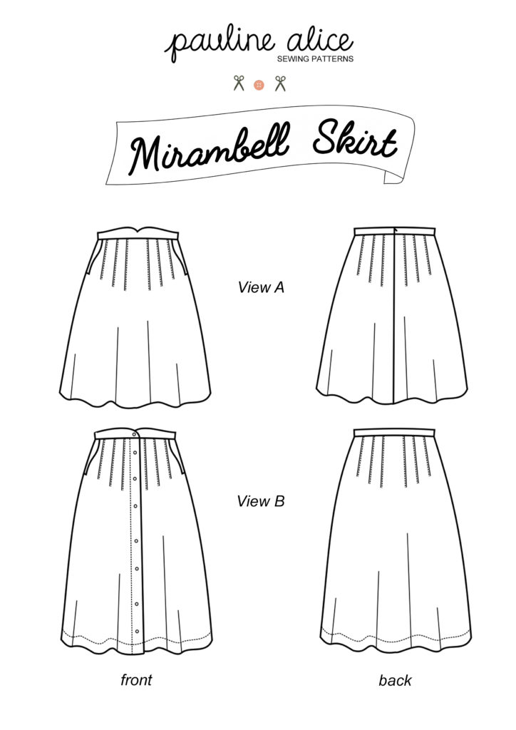 The Mirambell skirt pattern • Pauline Alice